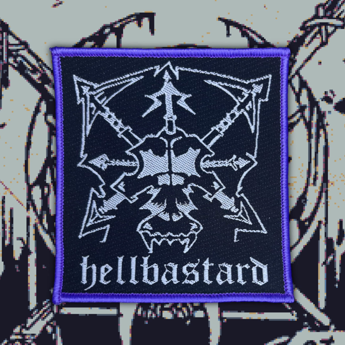 ‘Hellbastard’ - Hate Militia Patch