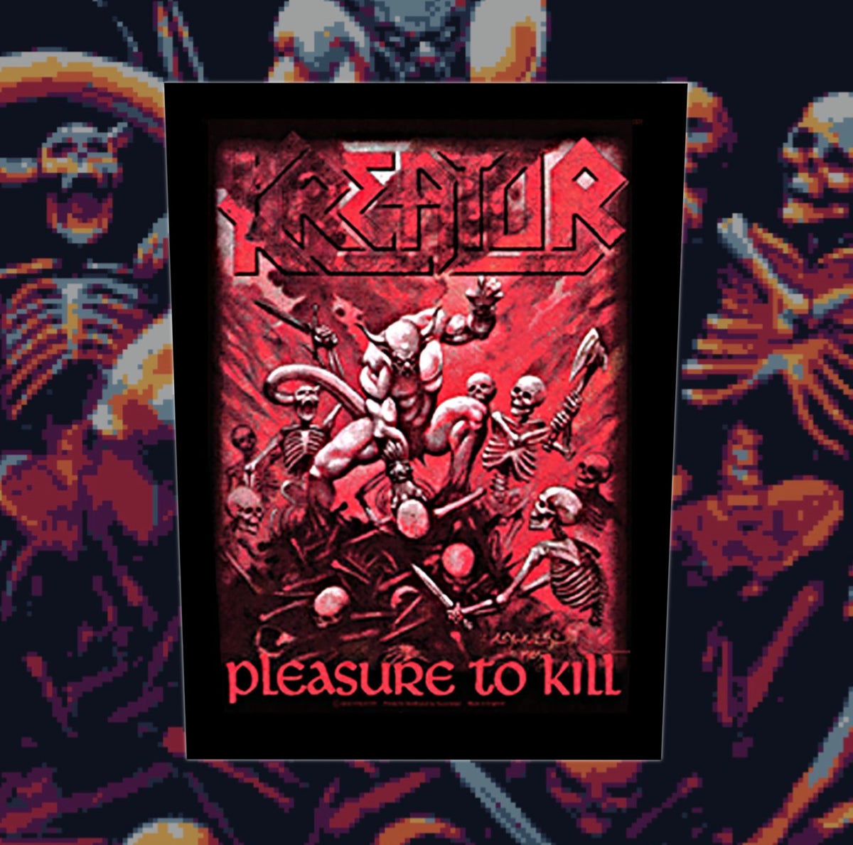 ‘Kreator’ - Pleasure To Kill Backpatches