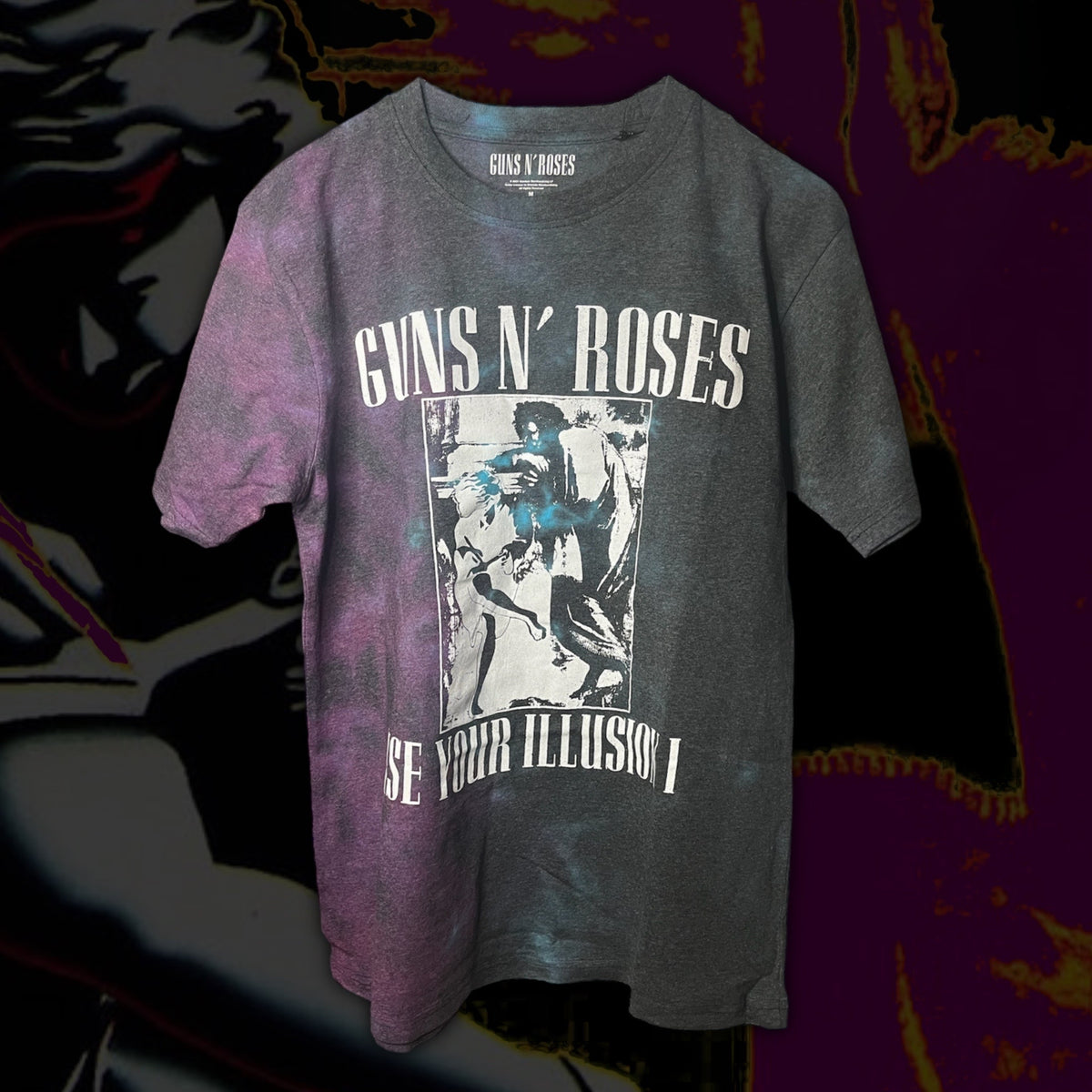 ‘Guns N’ Roses’ - Use Your Illusion I Tie Dye T-Shirt