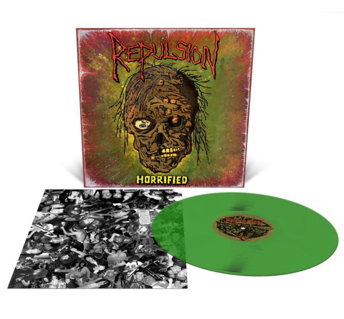 ‘Repulsion’ - Horrified LP (Translucent Green Vinyl)