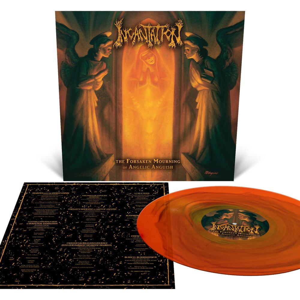 ‘Incantation’ - The Forsaken Mourning Of Angelic Anguish LP (Orange Ripple Vinyl)