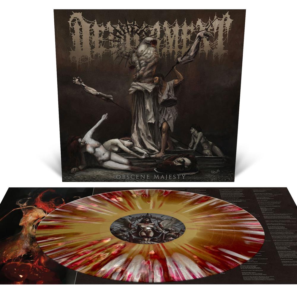 ‘Devourment’ - Obscene Majesty LP (Red/White Splatter Vinyl)