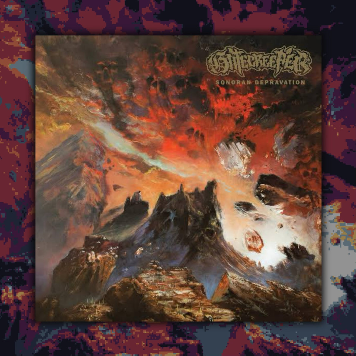 ‘Gatecreeper’ - Sonoran Depravation LP (Custom Marble Vinyl)