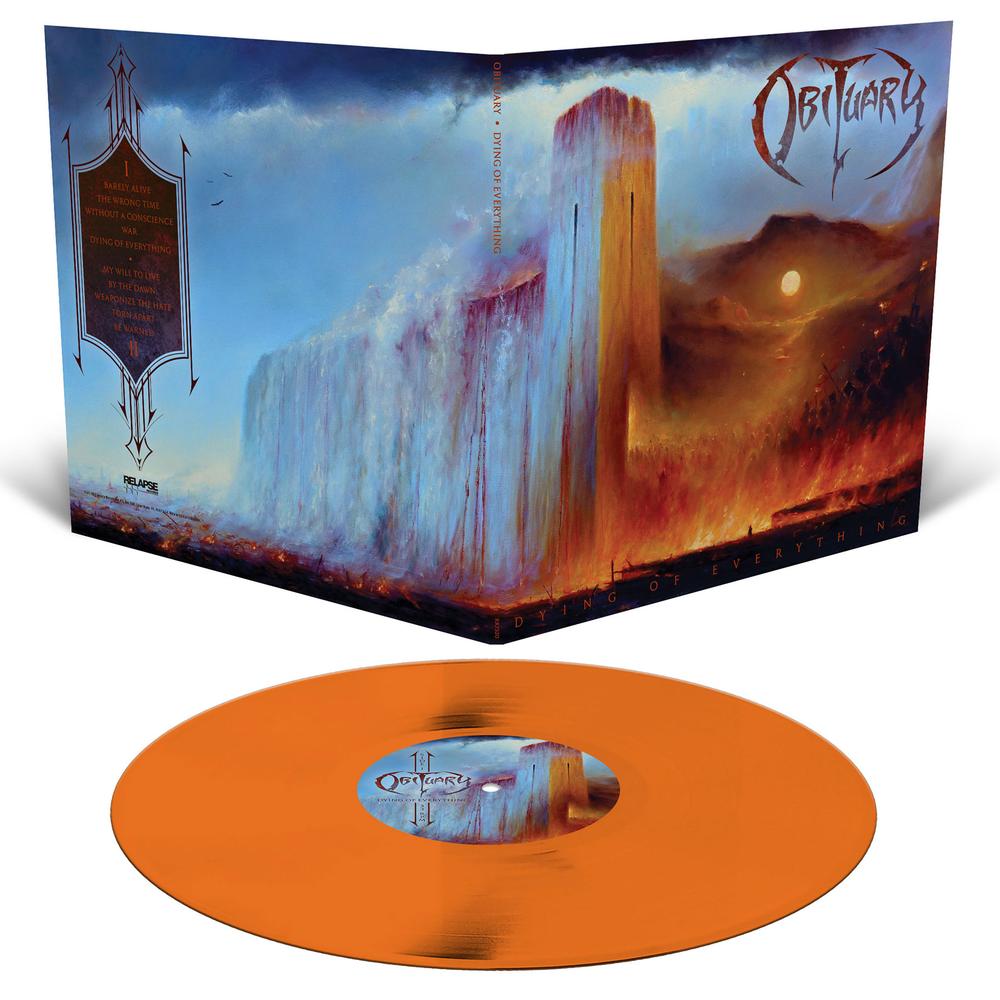 ‘Obituary’ - Dying Of Everything LP (Orange Vinyl)