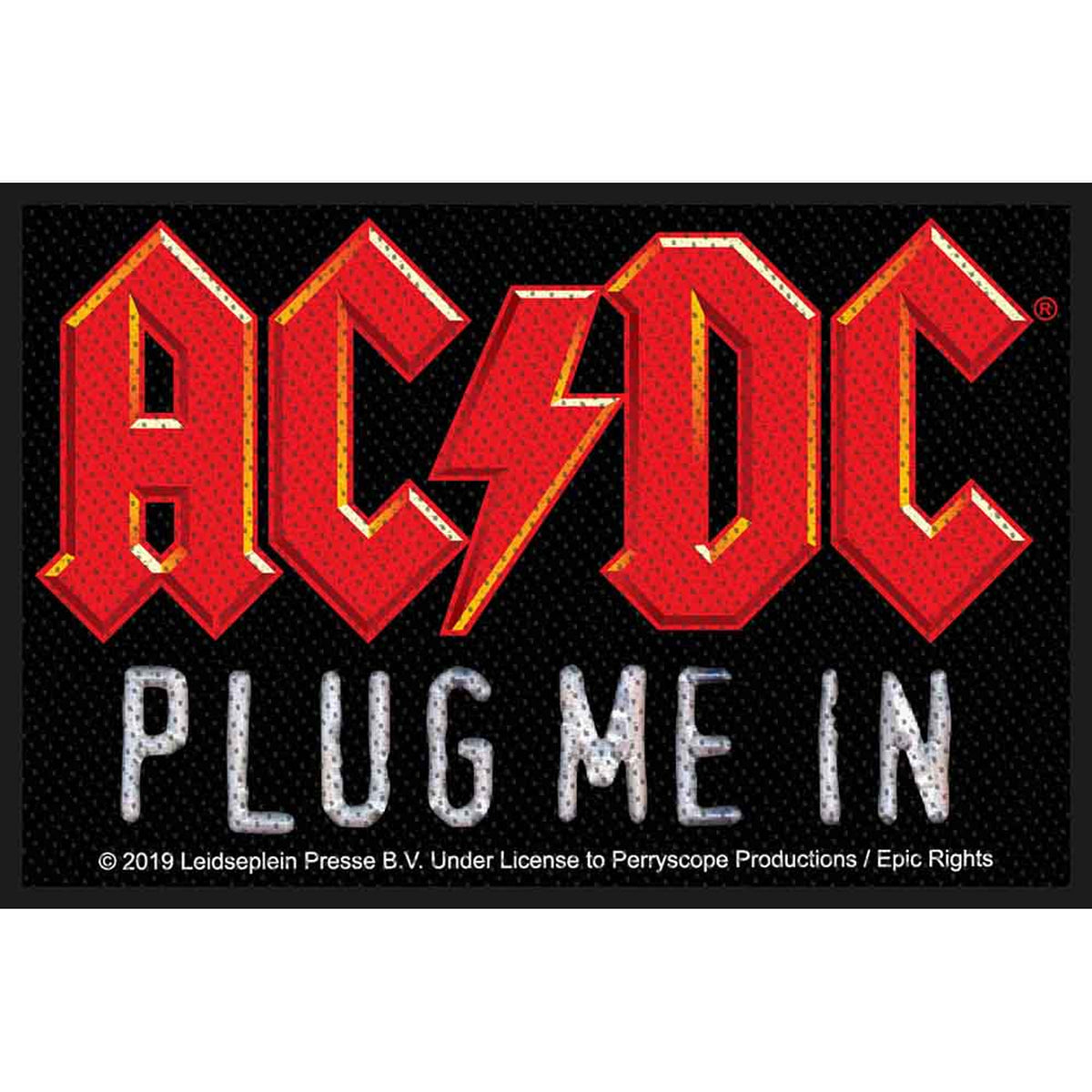 ‘AC/DC’ - Plug Me In Patch