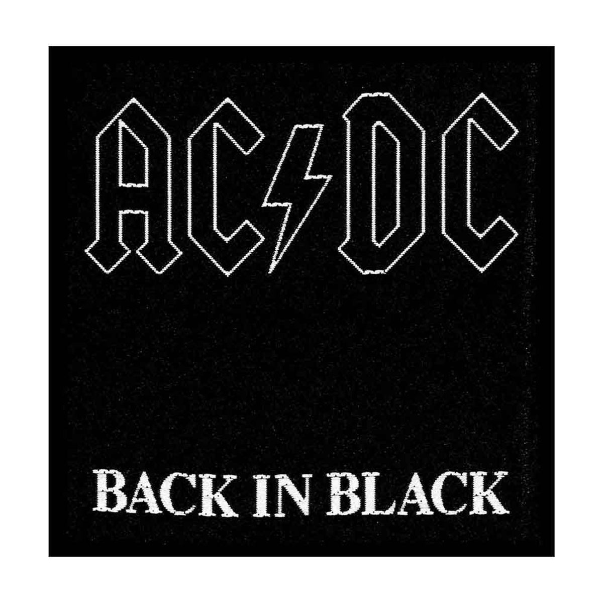 ‘AC/DC’ - Back In Black Patch