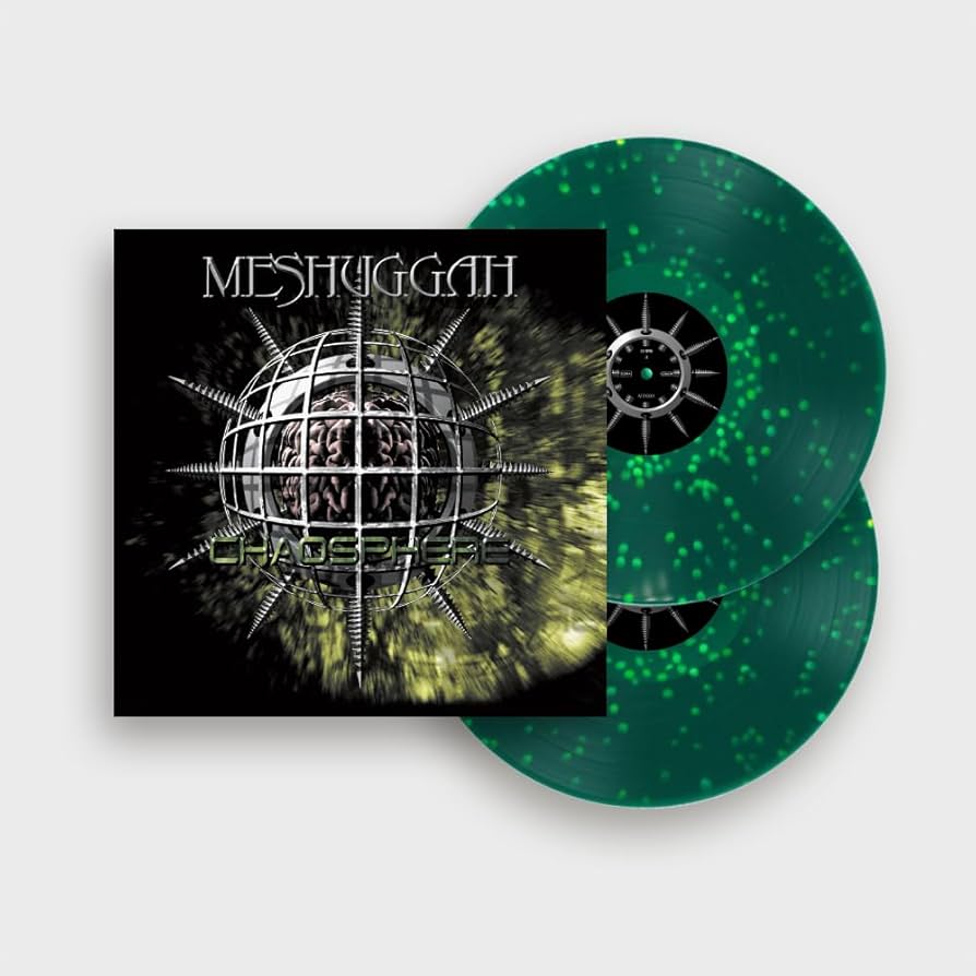 ‘Meshuggah’ - Chaosphere LP (Green Splatter Vinyl)