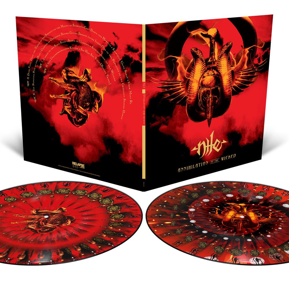 ‘Nile’ - Annihilation Of The Wicked LP (20th Anniversary Edition Zoetrope Vinyl)