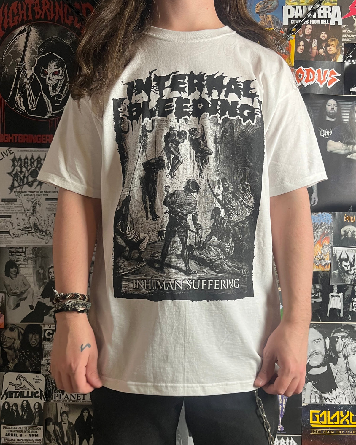 ‘Internal Bleeding’ - Inhuman Suffering T-Shirt