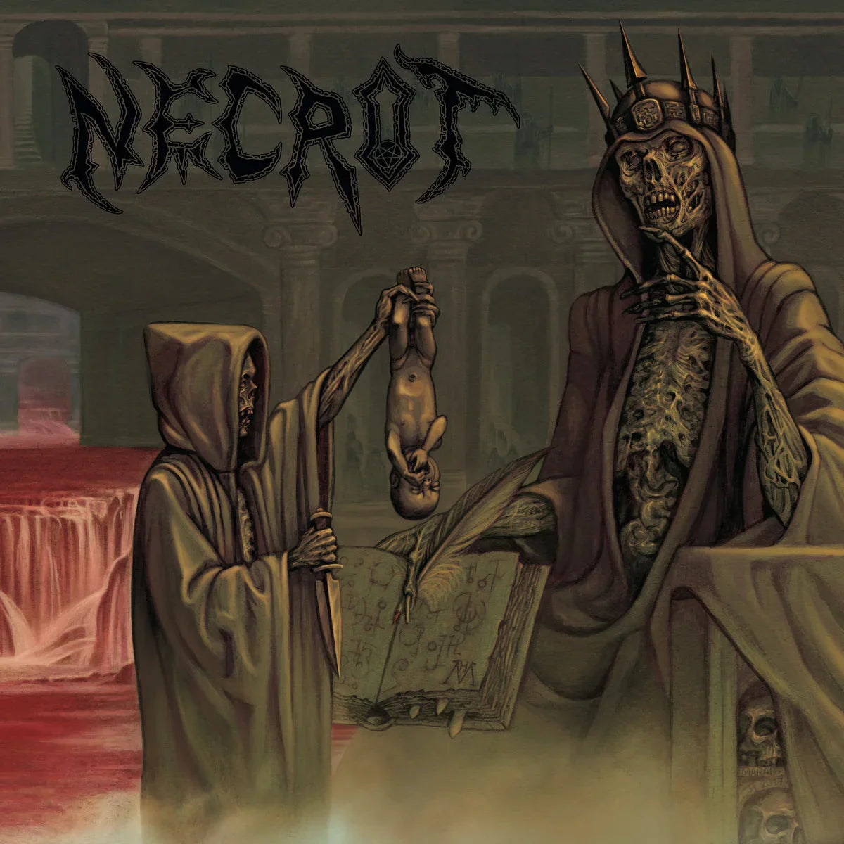 ‘Necrot’ - Blood Offerings LP (Colour Vinyl)