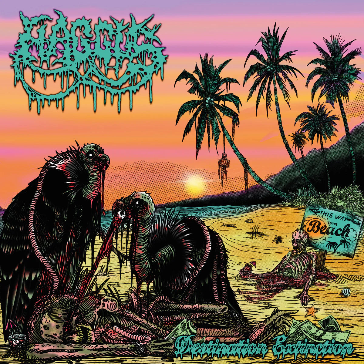 ‘Haggus’ - Destination Extinction LP (Colour Vinyl)