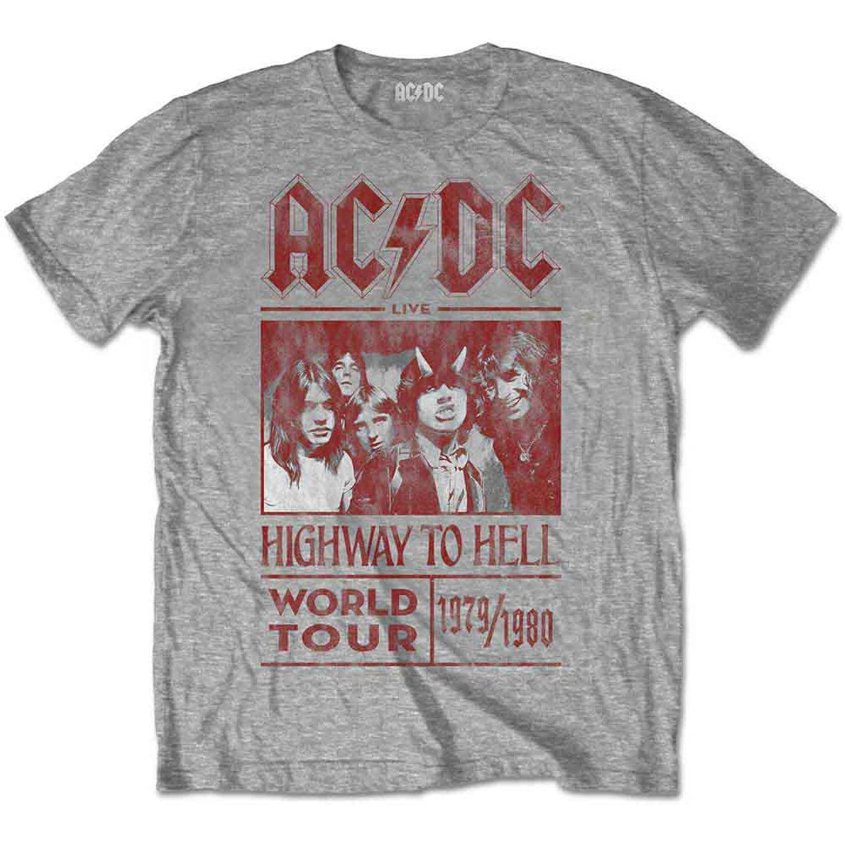 ‘AC/DC’ - Highway To Hell Tour Grey T-Shirt