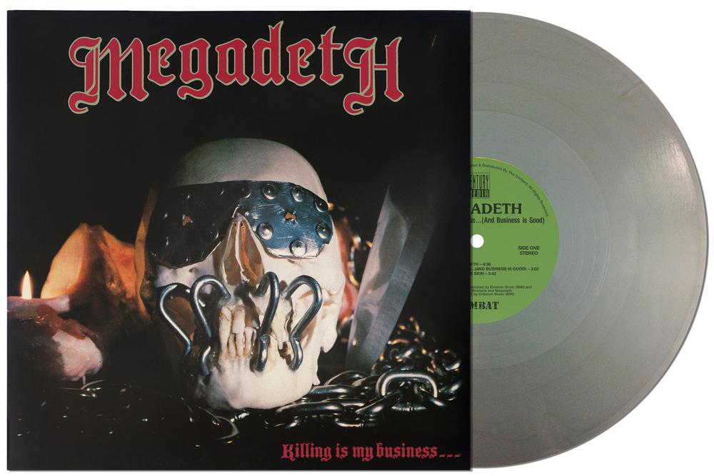 ‘Megadeth’ - Killing Is My Business And Business Is Good: 40 Anniversary Edition LP (Silver Vinyl)