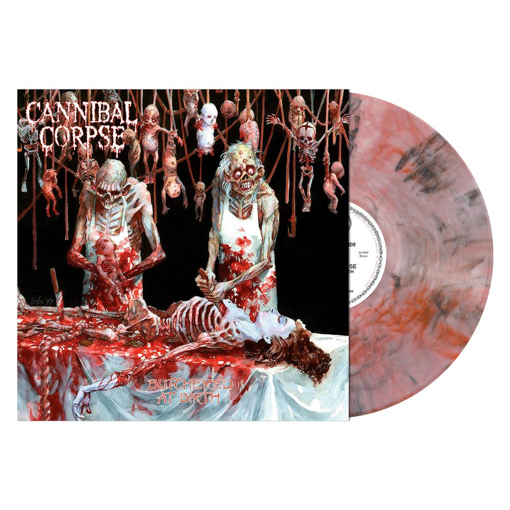 ‘Cannibal Corpse’ - Butchered At Birth LP (Red & Black Smoke Vinyl) PRE-ORDER