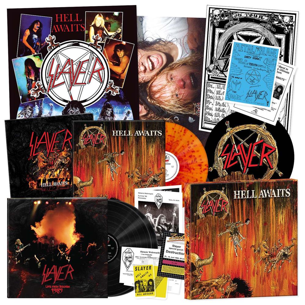 ‘Slayer’ - Hell Awaits 3LP (40th Anniversary Edition) Box Set Vinyl PRE-ORDER