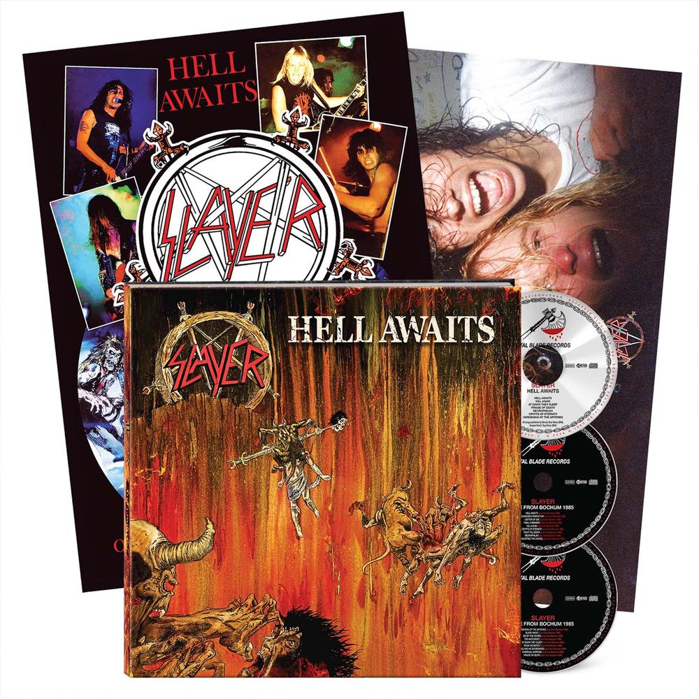 ‘Slayer’ - Hell Awaits CD (40th Anniversary Edition) Box PRE-ORDER