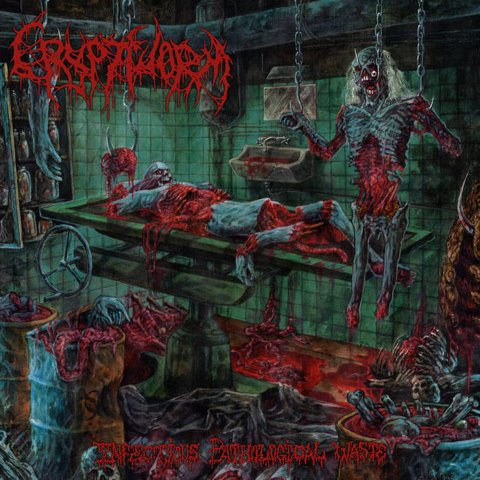 ‘Cryptworm’ - Infectious Pathological Waste LP (Black Vinyl)