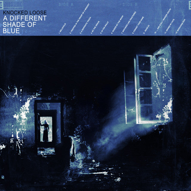 ‘Knocked Loose’ - A Different Shade Of Blue LP (Bleach Deluxe Vinyl)