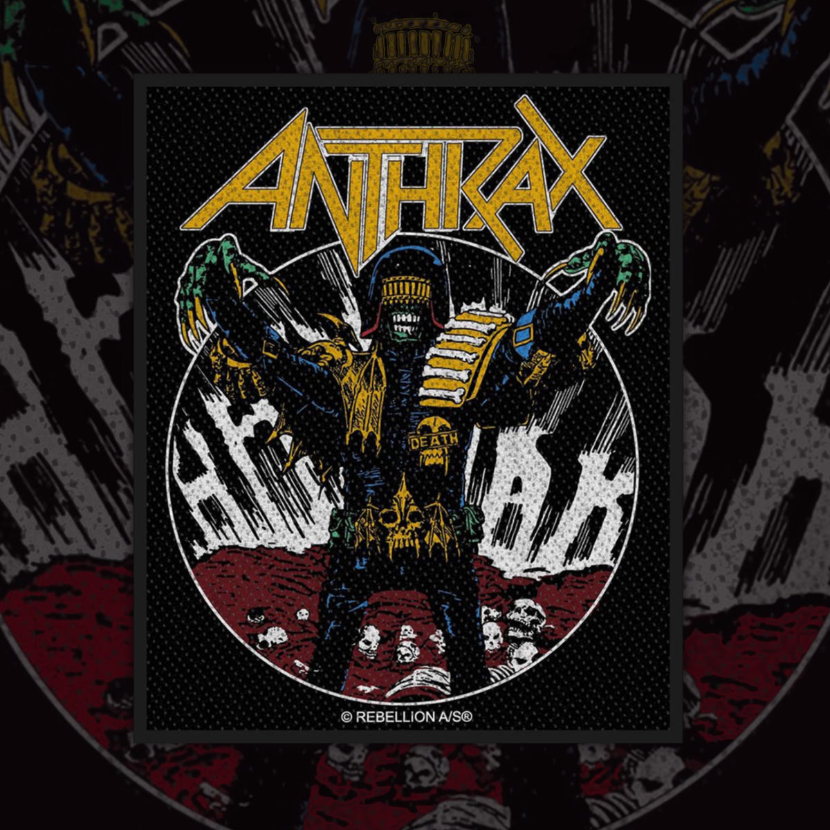 ‘Anthrax’ - Judge Death Patch