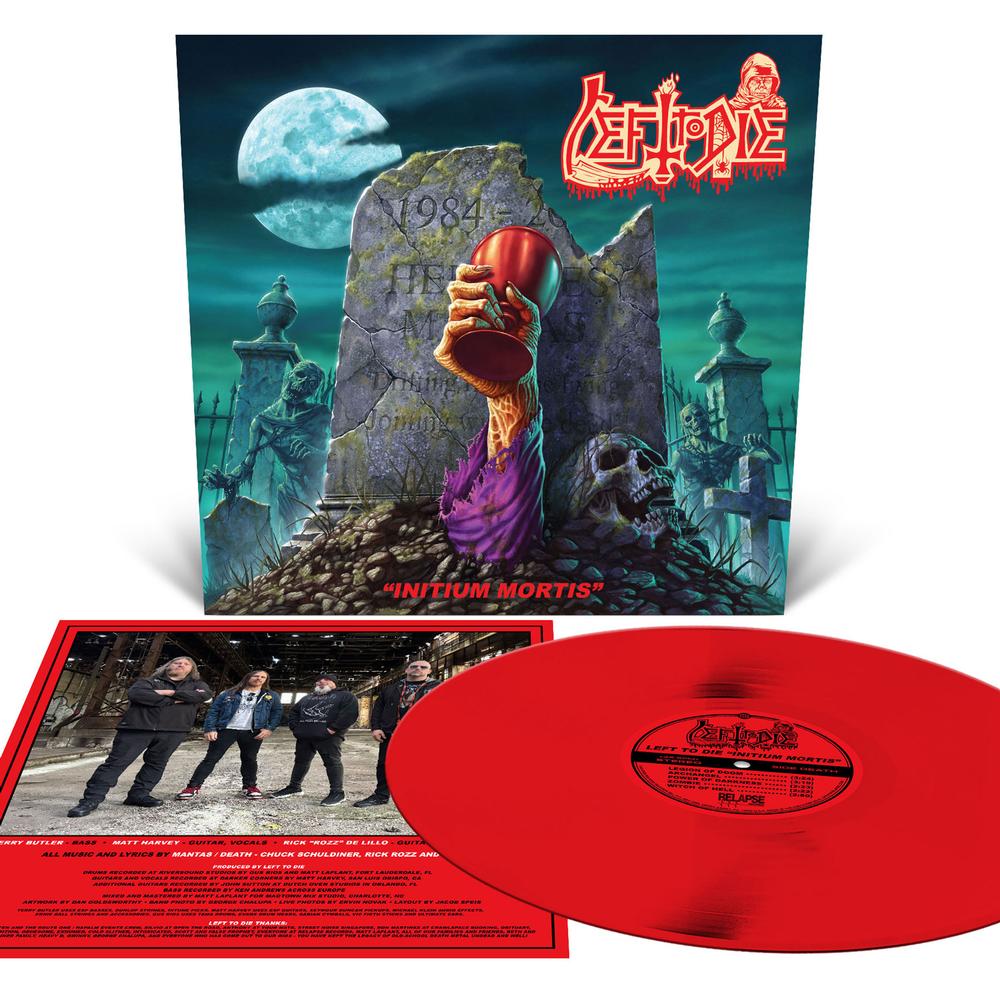‘Left To Die’ - Initium Mortis LP (Blood Red Vinyl) PRE-ORDER