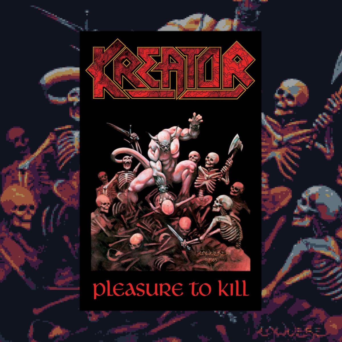 ‘Kreator’ - Pleasure To Kill Flag