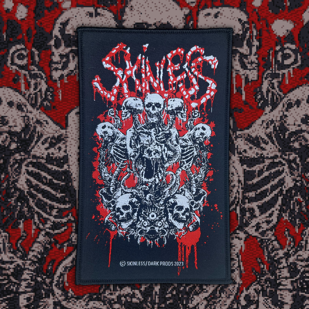 ‘Skinless’ - Tortured Skulls Patch