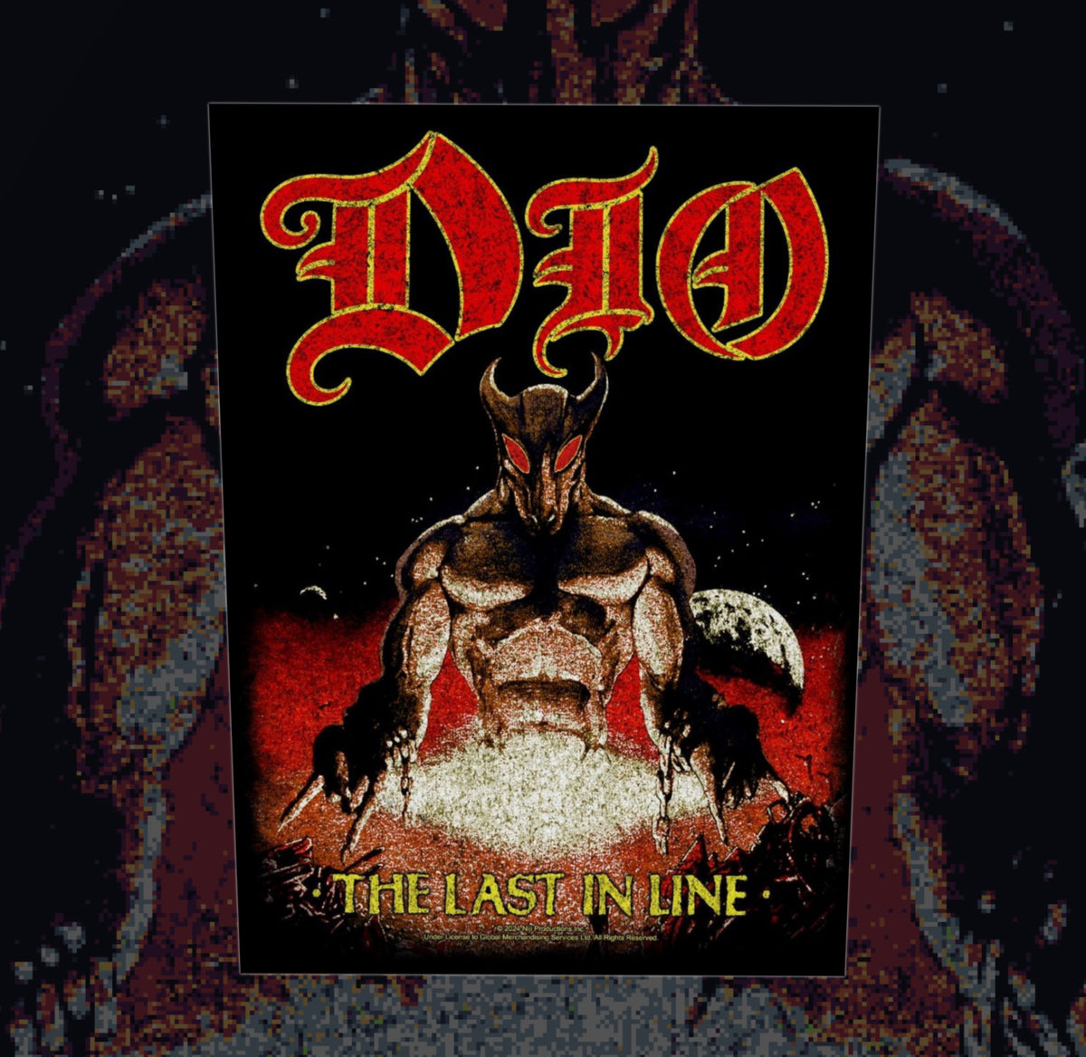 ‘Dio’ - The Last In Line Backpatch