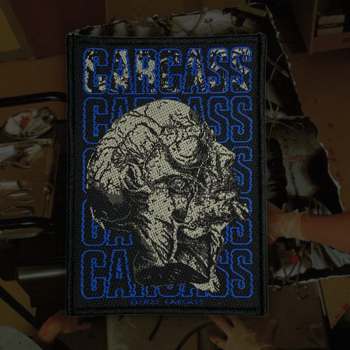 ‘Carcass’ - Necro Head Patch