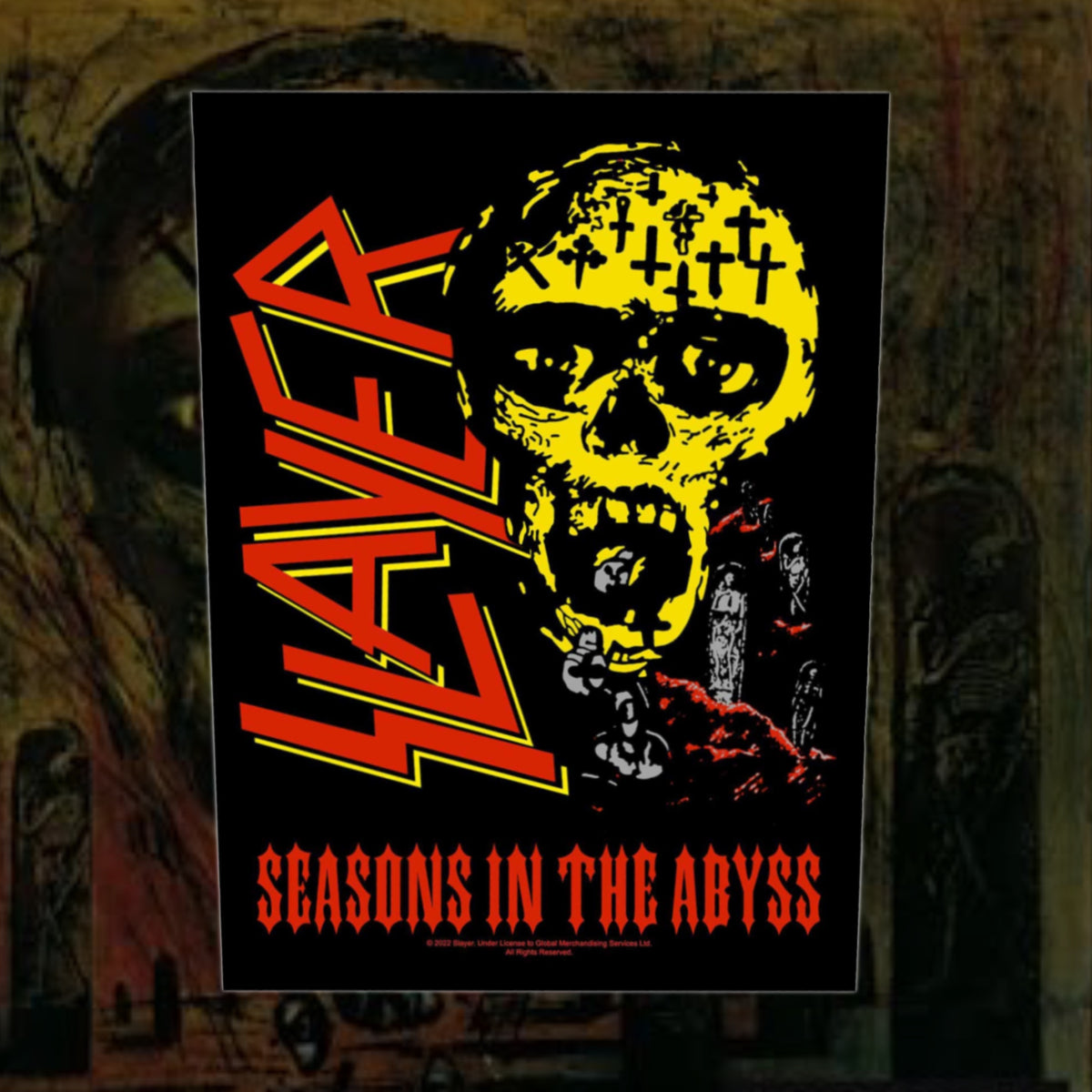 ‘Slayer’ - Seasons In The Abyss Backpatch